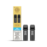 GOLD BAR RELOAD PODS 2PK BLUE RASPBERRY (10)